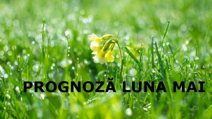 Prognoza ANM pentru următoarele două săptămâni. Vremea de Mai nu se dezminte
