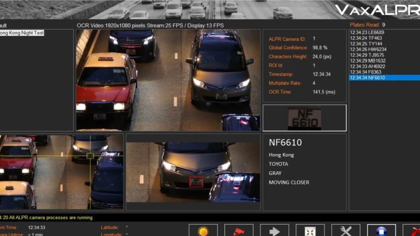 Mașinile românilor vor fi recunoscute automat prin numerele de înmatriculare în timp real pe șosea. Noi aparate intră în dotarea poliției