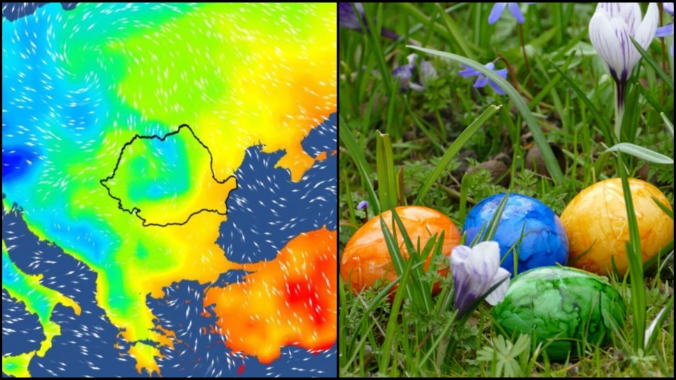 Alertă meteo ANM cu cod galben de vânt puternic Cum va fi vremea în Noaptea de Înviere și de Paște în România