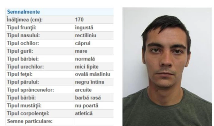 Evadat de la Penitenciarul Poarta Albă