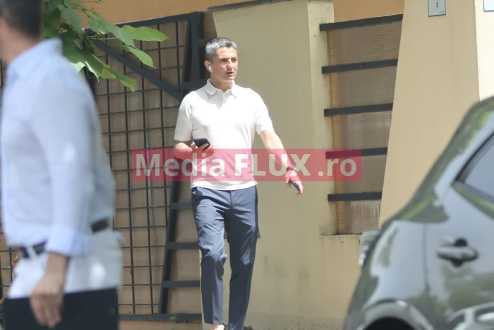 Răzvan Lucescu Paparazzi clinică estetică