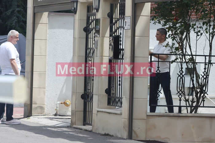 Răzvan Lucescu Paparazzi clinică estetică