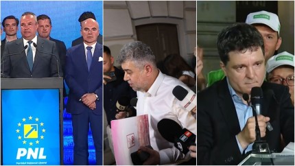 Ce spun partidele după finalul votului la alegerile locale și alegerile europarlamentare. Mesajele transmise de Ciolacu Ciucă și Nicușor Dan