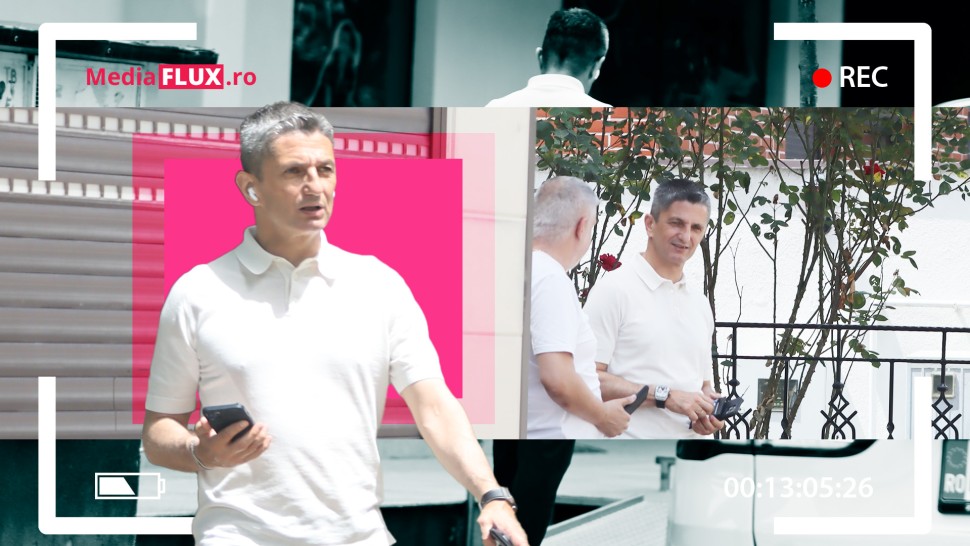 EXCLUSIV PAPARAZZI Tânăr vreau mereu să fiu. Răzvan Lucescu își menține obrazul fin și la 55 de ani. Merge la o clinică estetică de lux din nordul Capitalei