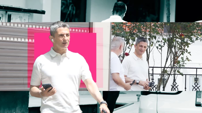 Răzvan Lucescu Paparazzi clinică estetică