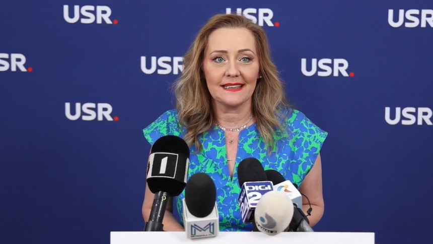 Elena Lasconi noul președinte al USR în urma votului membrilor partidului Începe reconstrucția USR