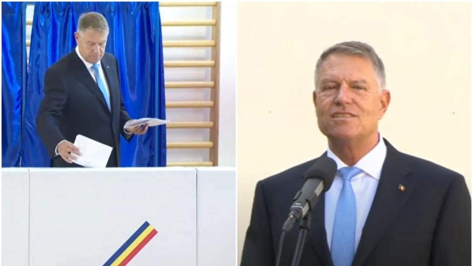 Klaus Iohannis a votat în Capitală. Este o zi importantă. Eu am fost la vot și vă invit să faceți la fel
