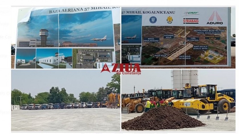 Armata Română începe oficial lucrările la prima pistă de decolare-aterizare construită în ultimii 30 de ani de MApN