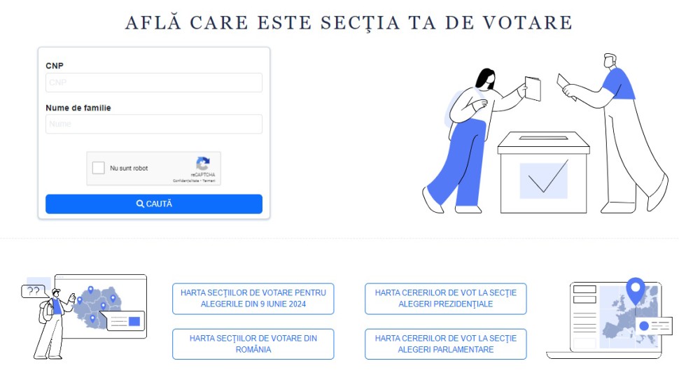 Care e secția ta de votare Alegătorii pot vota numai la secțiile la care sunt arondați cu domiciliul | GHID PRACTIC
