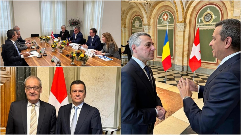 Ministrul Transporturilor Sorin Grindeanu vizită de lucru la Berna România are un potențial masiv pentru investițiile elvețiene