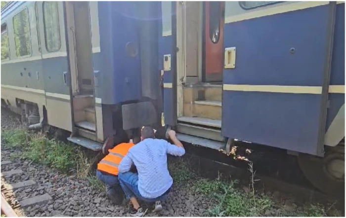 Trenul Internațional CFR Viena-București Nord a deraiat