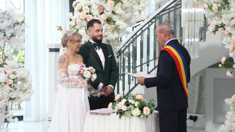 Delia şi Liviu câștigătorii Mireasa sezonul 9. Cuplul a luat marele premiu de 40.000 de Euro. Căsătoria a avut loc în direct FOTO