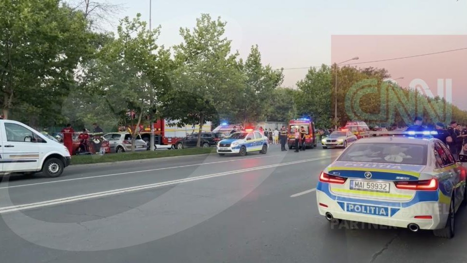 Accident teribil în București Copii loviți de o mașină în parcarea exterioară a Parcului Pantelimon. Un minor a murit șoferul a fugit