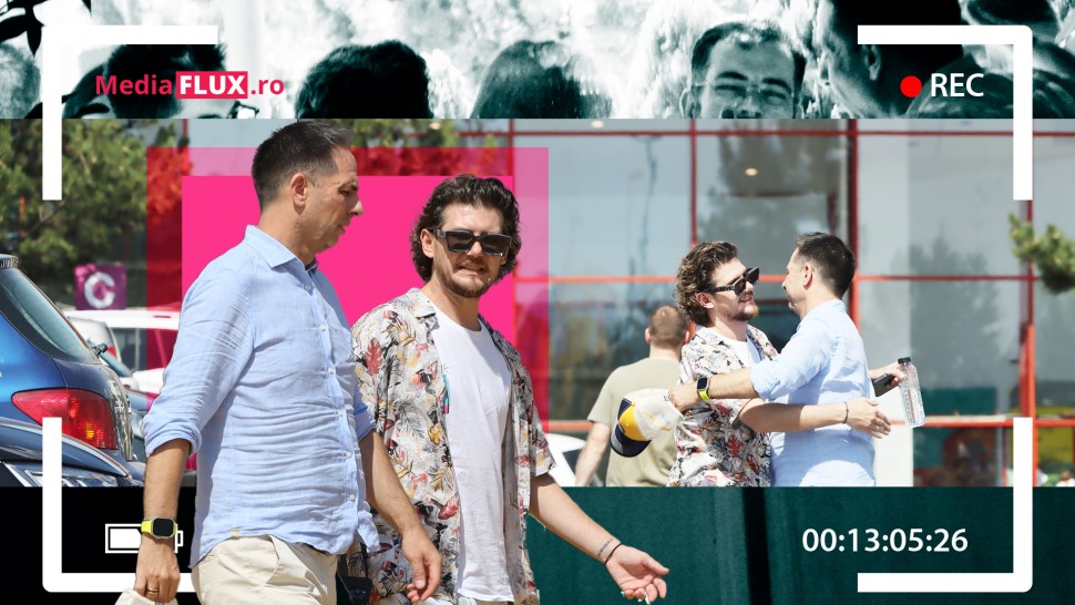 EXCLUSIV PAPARAZZI. Tu urmezi Întâlnire cu discuții lungi râsete și îmbrățișări între Dan Negru și Cuza de la Antena 1 VIDEO