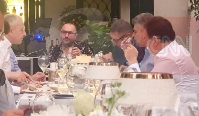 Mircea Geoană și Marcel Ciolacu, întâlnire la ziua lui Marius Tucă