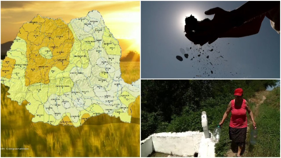 Secetă în România În 449 de localități între care șase orașe alimentarea cu apă se face cu restricții doar câteva ore