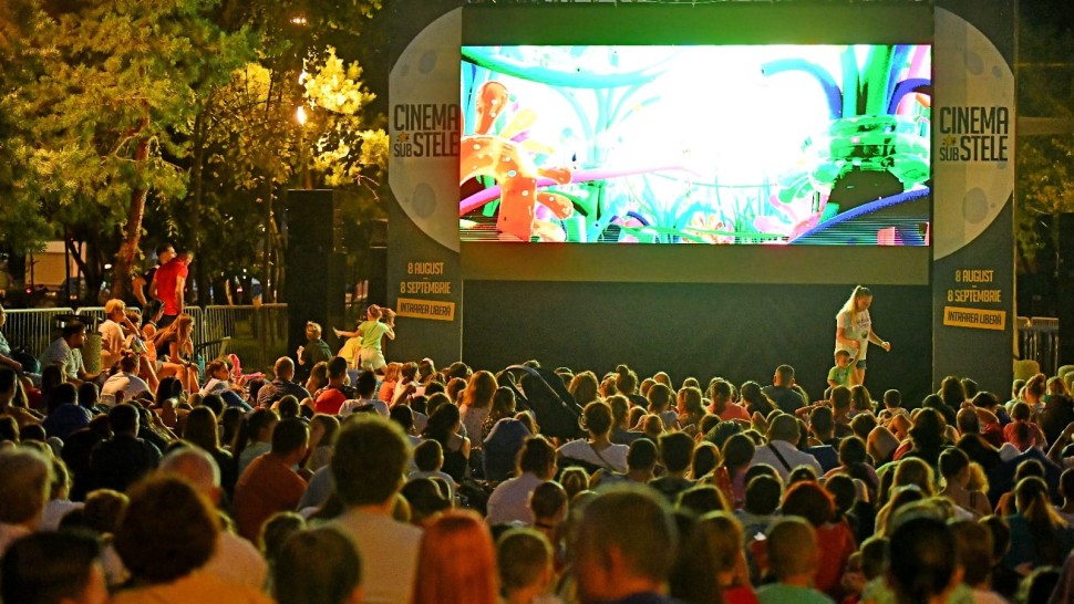 Cinema în aer liber pentru bucureșteni. Unde se pot vedea filmele