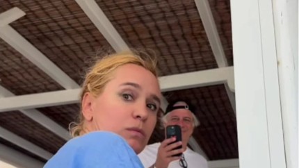 Andreea Esca a rămas fără cuvinte. Ce surpriză i-au pregătit Aris și Alexia