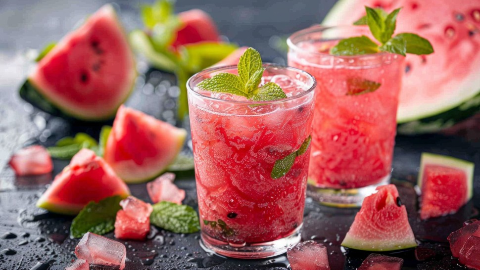 Smoothie-uri cu pepene roșu. Ideale pentru vară