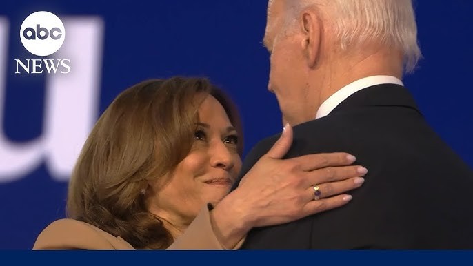 Joe Biden o salută pe Kamala Harris ca viitor președinte democrat în discursul său emoționant de adio de la congres