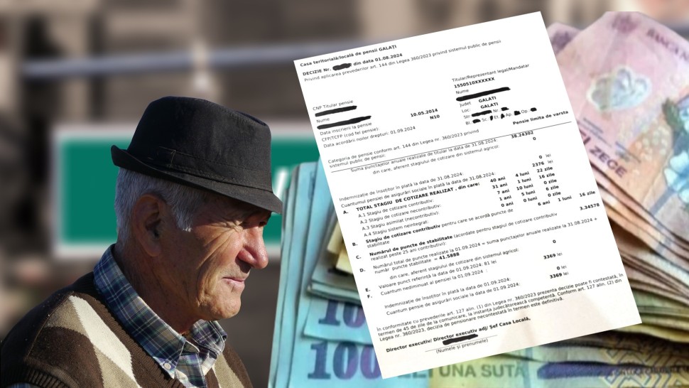 EXCLUSIV Pensionarii care pierd bani după recalculare. Calculele care demonstrează scăderea veniturilor. Asta e dreptate