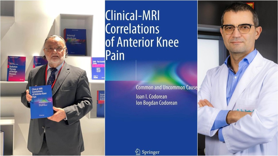 Premieră pentru România Dr. Ion Bogdan Codorean și tatăl său Prof. Univ. Dr. Ioan Codorean au scris o carte publicată de Editura Springer cea mai importantă și exclusivistă editură medicală din lume