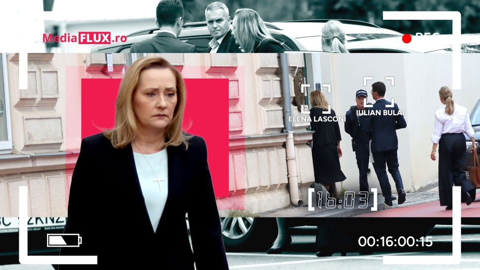EXCLUSIV MEDIAFLUX Elena Lasconi vizită secretă la Ambasada Franței Singura pe care candidata USR nu a anunțat-o public însoțită de un singur nume de încredere FOTO și VIDEO PAPARAZZI