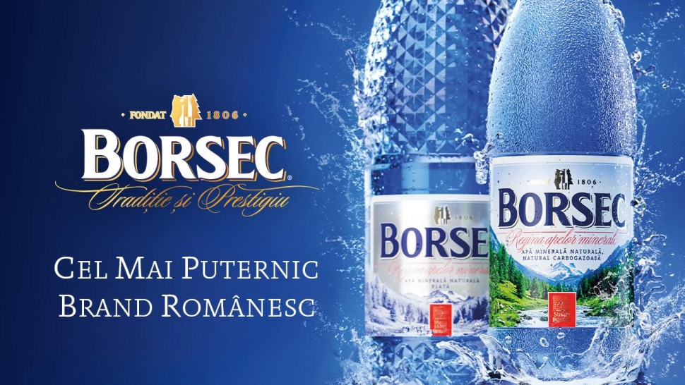 Borsec votat pentru a zecea oară Cel mai puternic brand românesc