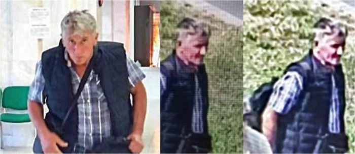 Persoanele care îl văd pe bărbat sunt sfătuite să nu îl abordeze, ci să sesizeze Poliţia.