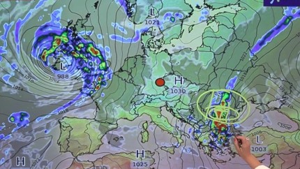 Imagini din satelit. ANM anunţă un potop periculos peste Bucureşti şi alte 21 de judeţe din ţară