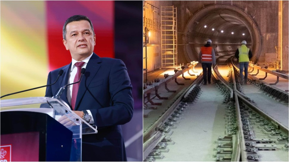 Stadiul lucrărilor pentru primul tronson al magistralei de metrou M6 este 15-16 anunță Sorin Grindeanu. Lucrările la al doilea încep săptămânile viitoare