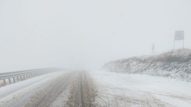 A nins în România. Ciclonul Boris a adus strat de zăpadă și temperaturi de -4 grade la munte