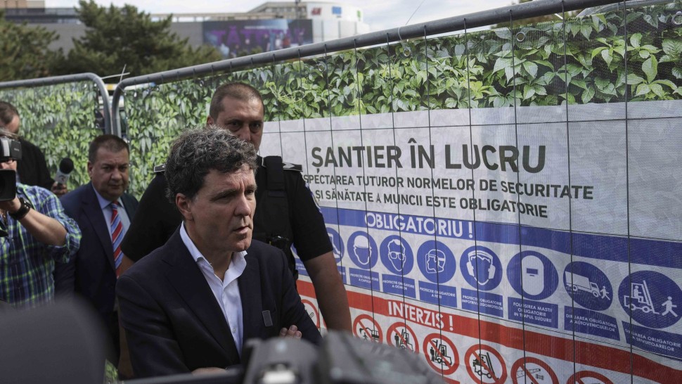 Mega-scandalul Planșeul Unirii. Daniel Băluță și-a retras trupele azi-noapte de pe șantier Sunt șocat. Replica lui Nicușor Dan