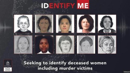 INTERPOL cere ajutorul. 46 de femei găsite moarte în Europa nu au fost identificate