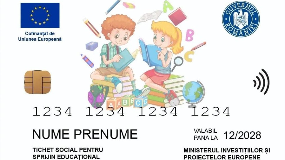 Tichete de 500 de lei pentru elevi și preșcolari. Banii se dau pe 18 noiembrie