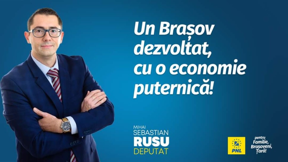 Sebastian Mihai Rusu Deputat Lupt pentru un Brașov dezvoltat cu o economie puternică