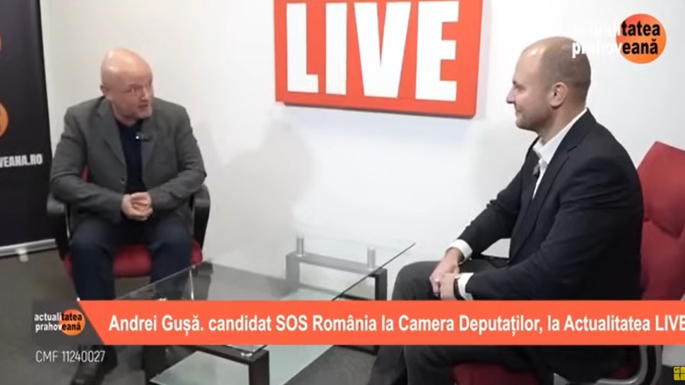 Candidat surpriză la Camera Deputaților. Jurnalistul și analistul politic Andrei Gușă vrea să dea lovitura în politică