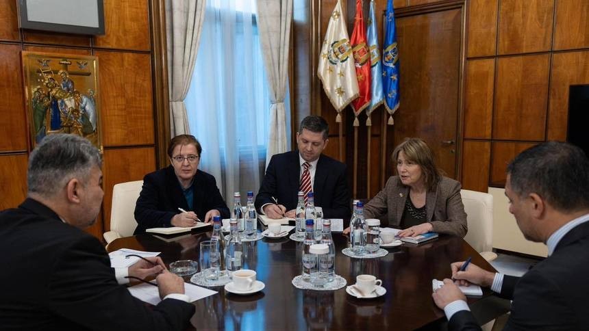 Marcel Ciolacu întâlnire cu ambasadorul SUA Kathleen Kavalec În ultimul an Statele Unite au urcat în top 4 investitori străini în România