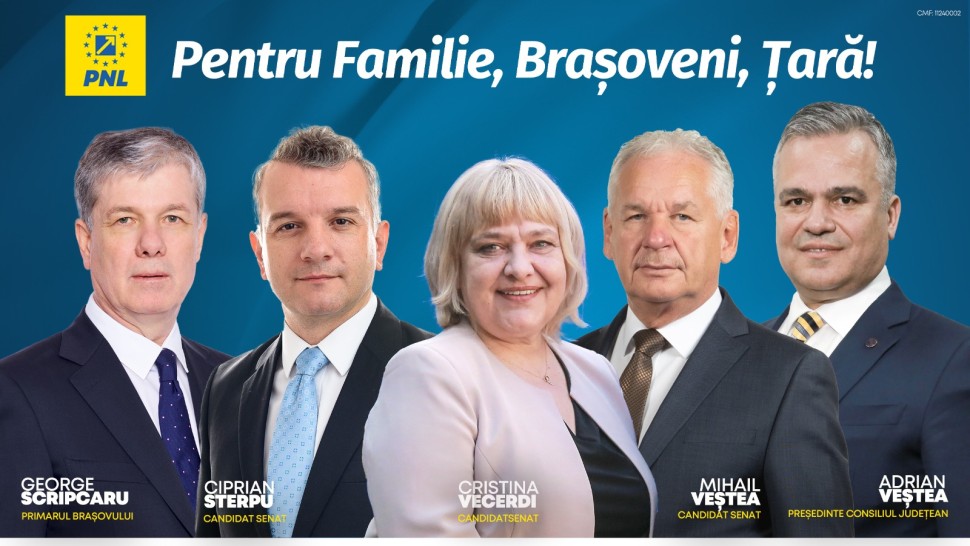 Senatorii PNL o voce puternică a județului Brașov în Parlamentul României