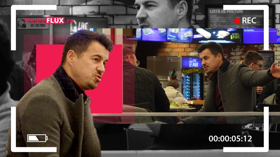 EXCLUSIV PAPARAZZI Adrian Alexandrov scurtă ieșire în oraș. Cu cine a lăsat-o pe fiica sa și a Elenei Udrea daca nu mai are bona FOTO și VIDEO