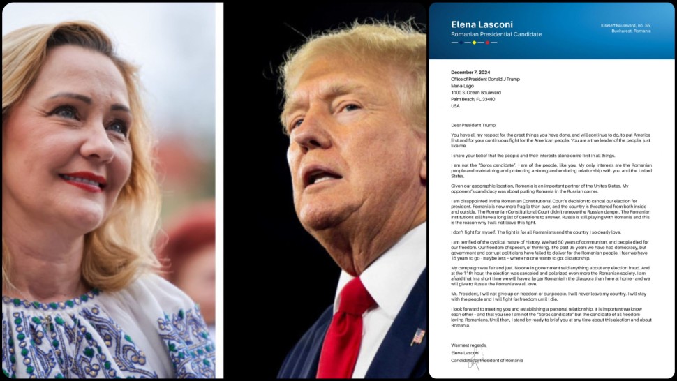Scandal în USR după ce Lasconi a decis să îi scrie lui Trump fără consultări. Cine a sfătuit-o de fapt