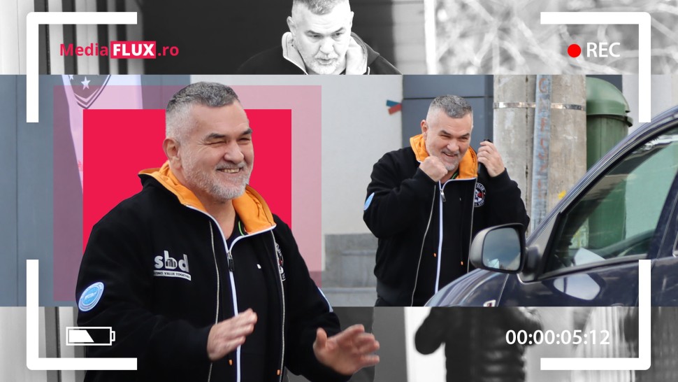 EXCLUSIV PAPARAZZI Moșul Leonard Doroftei a revenit în România înaintea lui Moș Crăciun Nu cu un sac de cadouri ci cu un sac de box nou-nouț FOTO și VIDEO