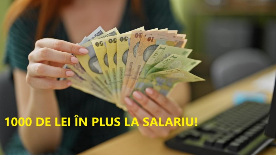 Se dau 1000 de lei la salariu pentru o categorie de români. Banii vor fi oferiți începând cu anul 2025