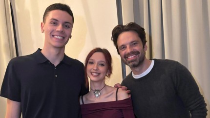 David Popovici alături de Sebastian Stan. Actorul nominalizat la Oscar va filma în România