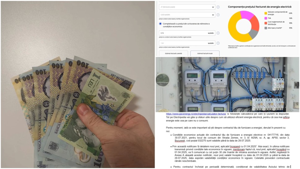 PPC informare pentru clienți privind finalul plafonării la energie electrică din 1 aprilie Cât vor plăti românii la curent
