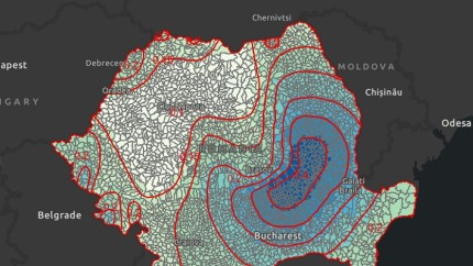Prima hartă interactivă a localităților cu risc seismic. Încep consolidările