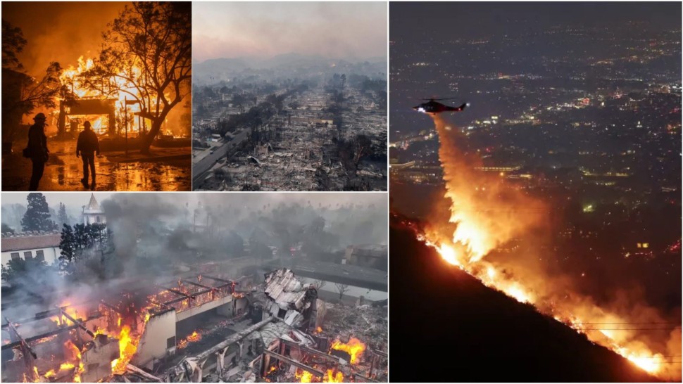 Incendiile din Los Angeles au făcut deja 24 de morți iar vântul puternic complică lucrurile Zelenski vrea să trimită pompieri în ajutor