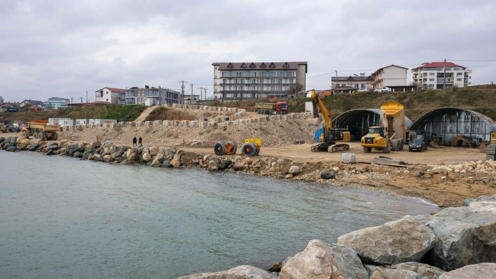Plaja de la Costinești va fi de 10 ori mai mare.  Vom avea de 26 de hectare de plajă nouă