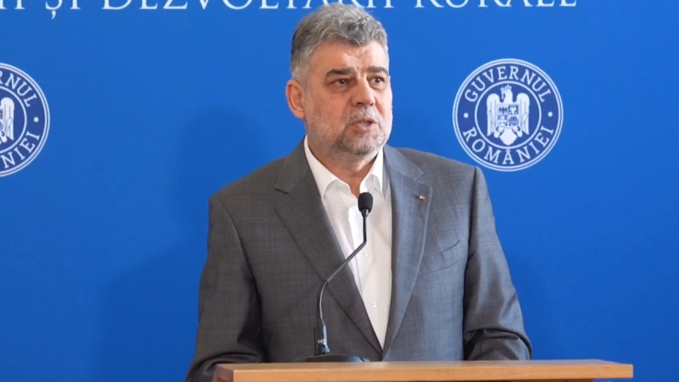Marcel Ciolacu anunță un deficit comercial de aproximativ trei miliarde de euro România exportă foarte multă materie primă și importă materie procesată VIDEO