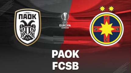 Meci de foc în Europa League pentru FCSB. Roș-albaștrii joacă la Salonic cu PAOK. Când începe partida și cine o transmite la TV